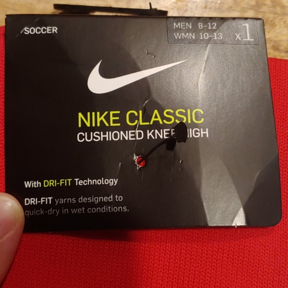 NWT Nike Dry Fit Soccer Socks - Picture 2 of 2